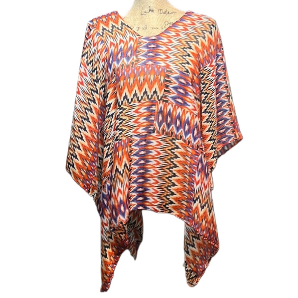 Abstract Patterned Drape